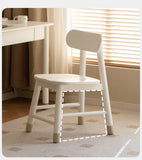 Oak, Birch Solid Wood Lift Kid's Chair White.