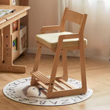 Beech, Oak Solid Wood Lift Children's Chair.