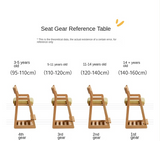 Beech, Oak Solid Wood Lift Children's Chair.