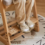 Beech, Oak Solid Wood Lift Children's Chair.