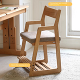 Beech, Oak Solid Wood Lift Children's Chair.