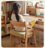 Beech, Oak Solid Wood Lift Children's Chair.