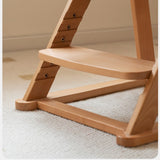 Beech Solid Wood Lift Learning Chair.