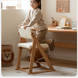 Beech Solid Wood Lift Learning Chair.
