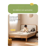 Rubberwood, Beech Solid Wood Children's Soft Bed