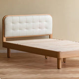 Rubberwood, Beech Solid Wood Children's Soft Bed