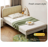 Rubberwood, Beech Solid Wood Children's Soft Bed