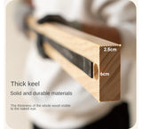 Rubberwood, Beech Solid Wood Children's Soft Bed