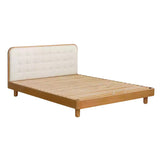 Rubberwood, Beech Solid Wood Children's Soft Bed