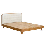 Rubberwood, Beech Solid Wood Children's Soft Bed