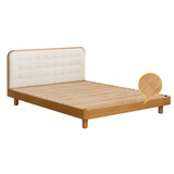Rubberwood, Beech Solid Wood Children's Soft Bed