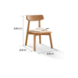 Oak Solid Wood Small Chair Children's Baby Chair.