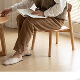 Oak Solid Wood Small Chair Children's Baby Chair.