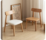 Oak Solid Wood Small Chair Children's Baby Chair.