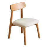 Oak Solid Wood Small Chair Children's Baby Chair.