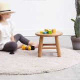 Oak, Beech Solid Wood Small Stool