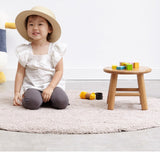 Oak, Beech Solid Wood Small Stool