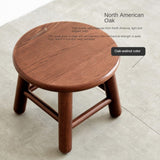 Oak, Beech Solid Wood Small Stool