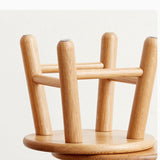 Oak, Beech Solid Wood Small Stool