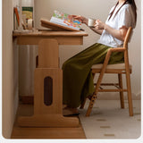 European Beech Solid Wood Liftable Kids Table