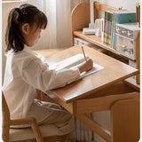 European Beech Solid Wood Liftable Kids Table