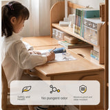 European Beech Solid Wood Liftable Kids Table