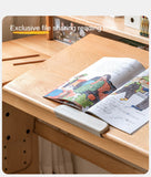 European Beech Solid Wood Liftable Kids Table