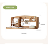 Beech Solid Wood Children's Lifting Desk