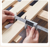 Birch Solid Wood Mother-and-child platform bed, headboard-free bed