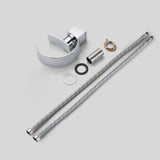 Mooni Chrome Waterfall Bathroom Sink Faucet Single Handle