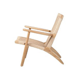 جاباندي الخشب الصلب في الهواء الطلق فناء صالة كرسي بذراعين كرافت الورق مقعد منسوج