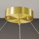 Chandelier LED Gold 12 Light Glass LED avec câble réglable