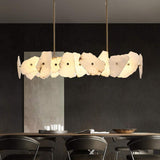 Postmodern Faux Marble LED Kitchen Island Light with Adjustable Height-Richsoul-Ceiling Lights,Island Lights,Lighting