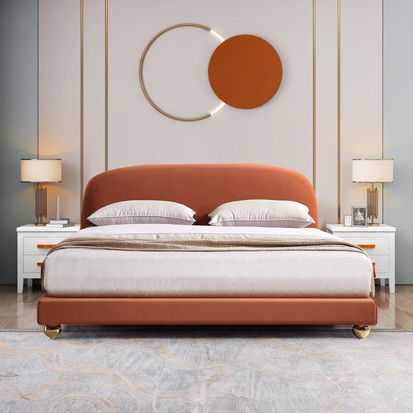 Blanchard upholstered deals platform bed