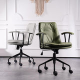 Nordic Green Office Chair Lifting Computer Chair Backrest