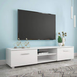 TV Stand for 70 Inch TV Stands, Media Console Entertainment Center-TV Stand