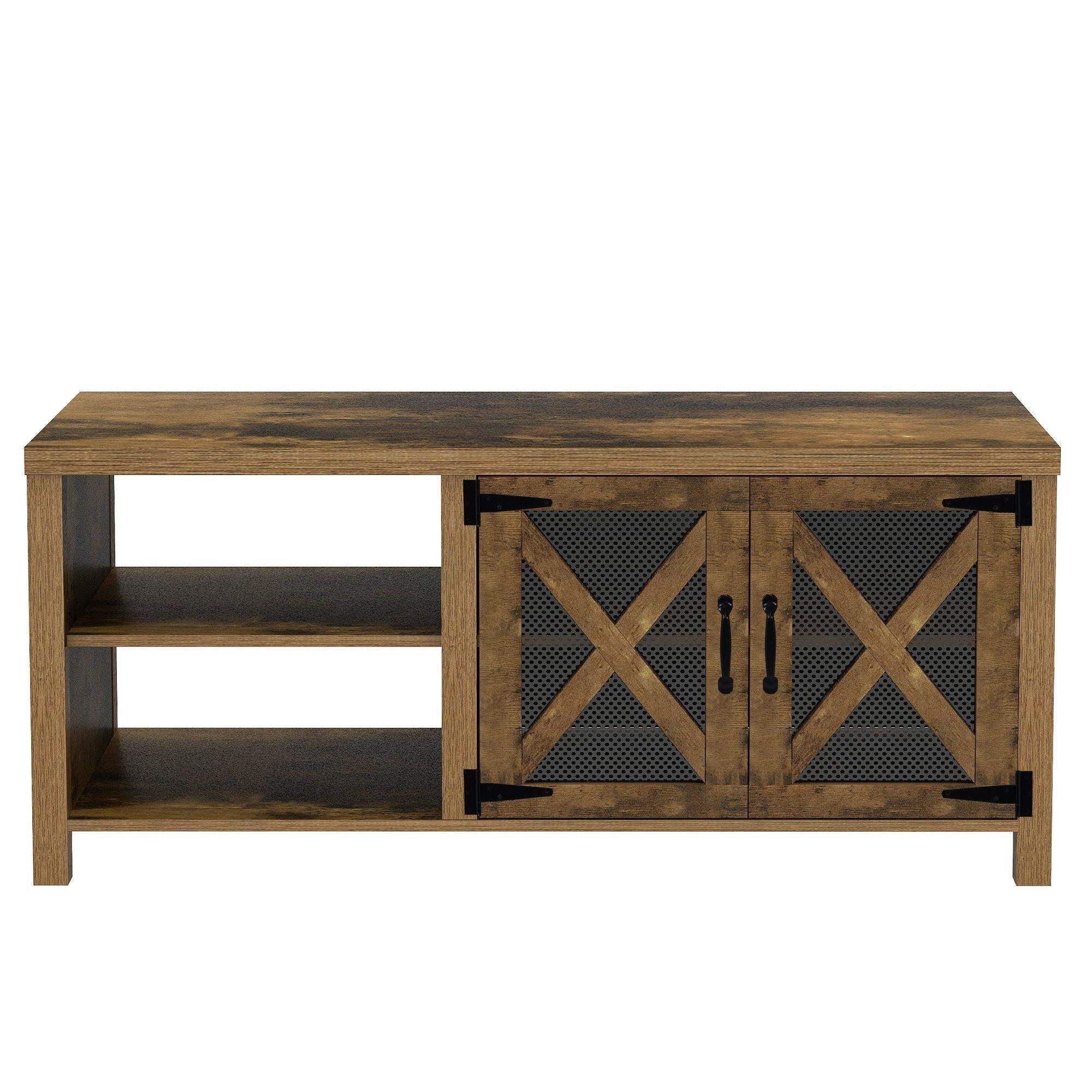 Rustic Style TV Stand For TVs Up To 57 Inches-rustic,TV Stand,TV Stands