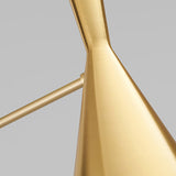 Gold &amp; Schwarz Swing Arm Tischlampe Moderne Schreibtischlampe aus Metall