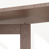55インチ、67インチ ウォールナットの収納付き素朴な無垢材の長方形の拡張可能な折りたたみ式ダイニングテーブルセット,ナチュラル,ホワイト