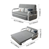 Canapé-lit à gris clair