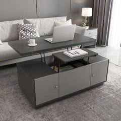 Lift-top Modern Multifunctional Nesting Coffee Table Set with Drawer S –  Wehomz