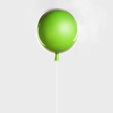 Story Balloon Flush Mount 1-Light in Green Small Ceiling Light