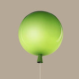 Ballon d'histoire à chasse d'eau 1 Light en petit plafond vert