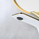 Chrome Single Hole Single Handle Solid Brass Bathroom Sink Faucet