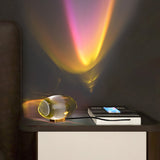 Modern Oval Colorful Crystal LED Table Lamps in Brass for Bedroom and Hallway