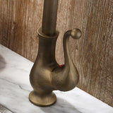 Lelan Brass Brass Single Single Hole Single Holed Acrosedecked Kitchen Faucet
