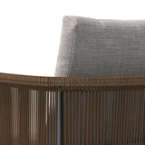 3pcs Coffee moderne Roard Roard Sofa Ensemble avec table basse en verre et coussin gris