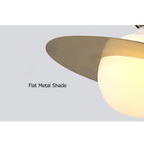 1-Light Globe Pendant Light with Gold Glass Shade & Brass Finish