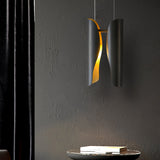 Modern 2-Light Pendant Light with Bulb and Adjustable Cable