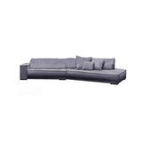 Modern Dark Gray Living Room Sectional Sofas-Furniture,Living Room Furniture,Sectionals